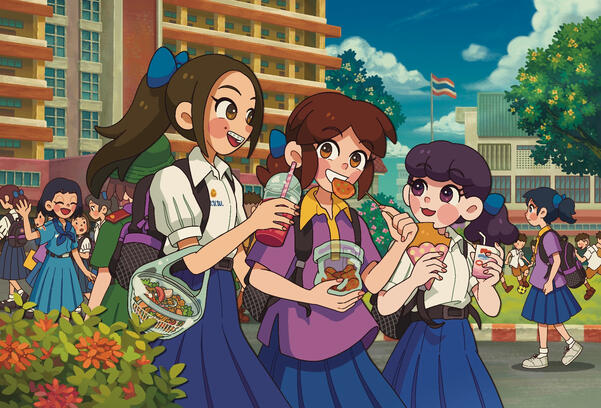 1 Half + Props + Simple BG